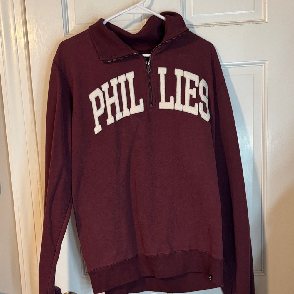 Phillies 47 Brand quarter zip